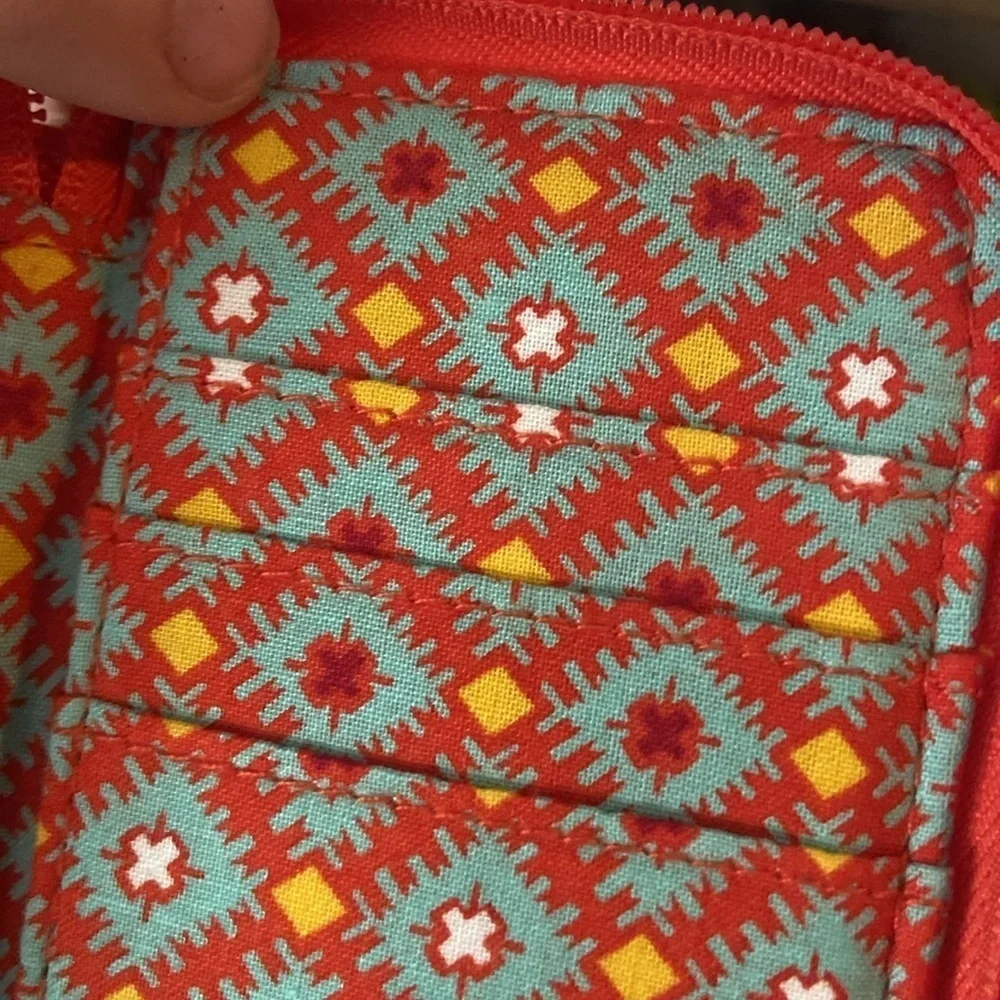 Vera Bradley Wristlet Wallet ID Card Holder - Picture 5 of 8